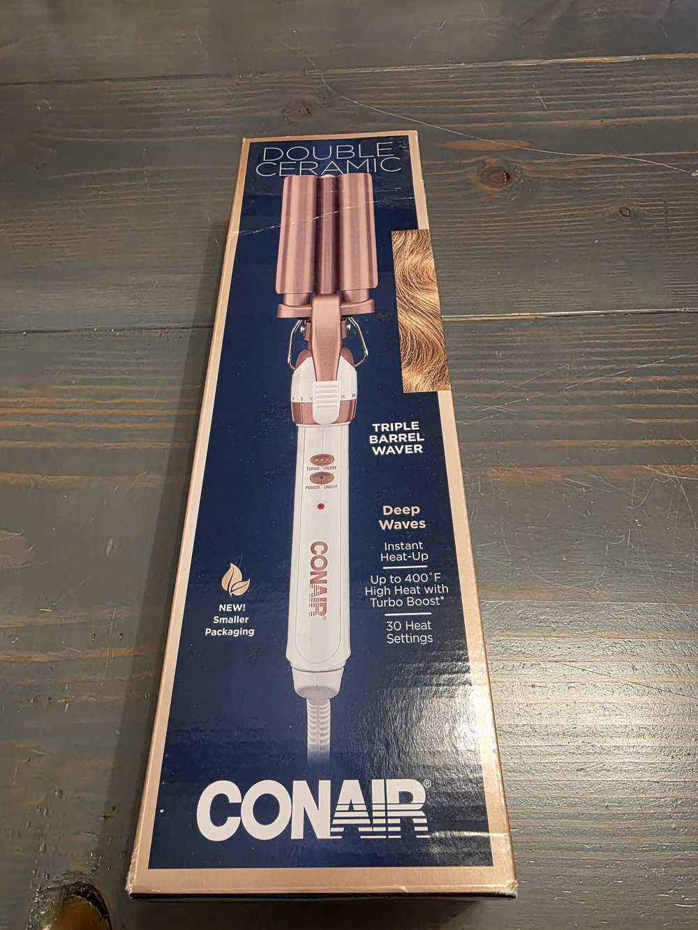 ConAir Double Ceramic Triple Barrel Waver